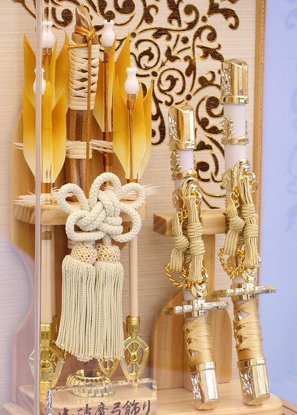 破魔弓ケース飾り 高さ37cm 8号 勇誠