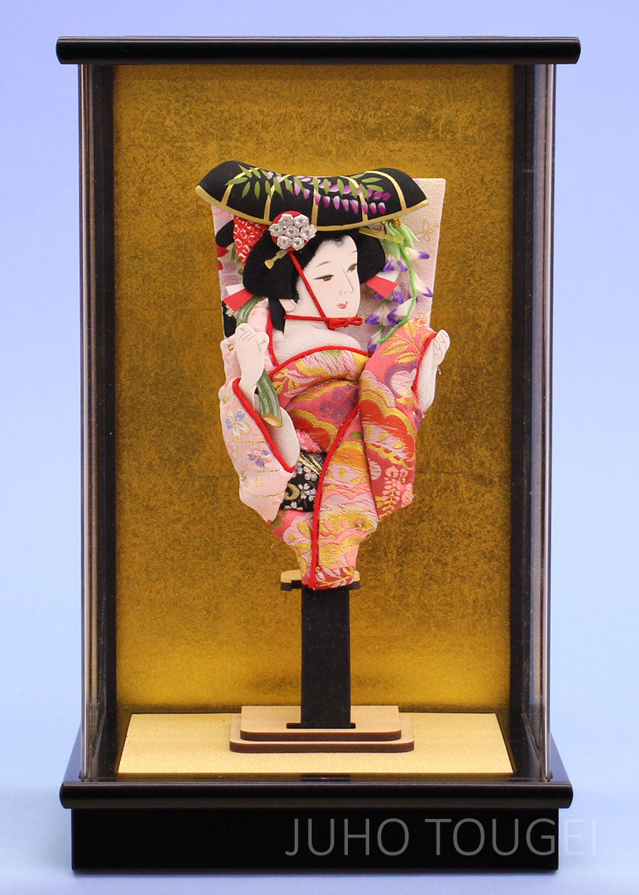 羽子板用ケース 8号黒アクリルカブセ