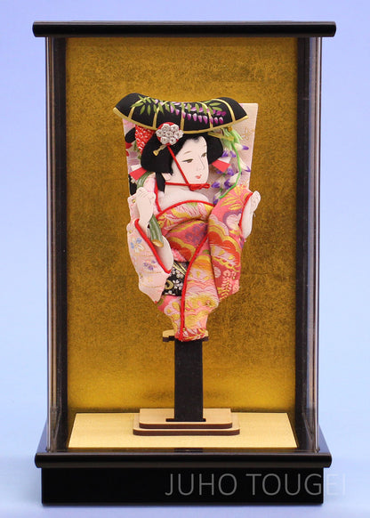 No. 8 Mini Hagoita for Women, Comes in a Excellent Case