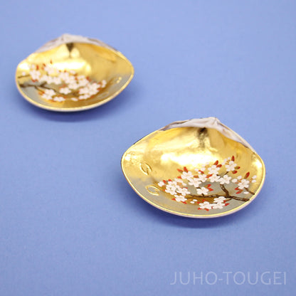 貝合わせ　桜柄イメージ