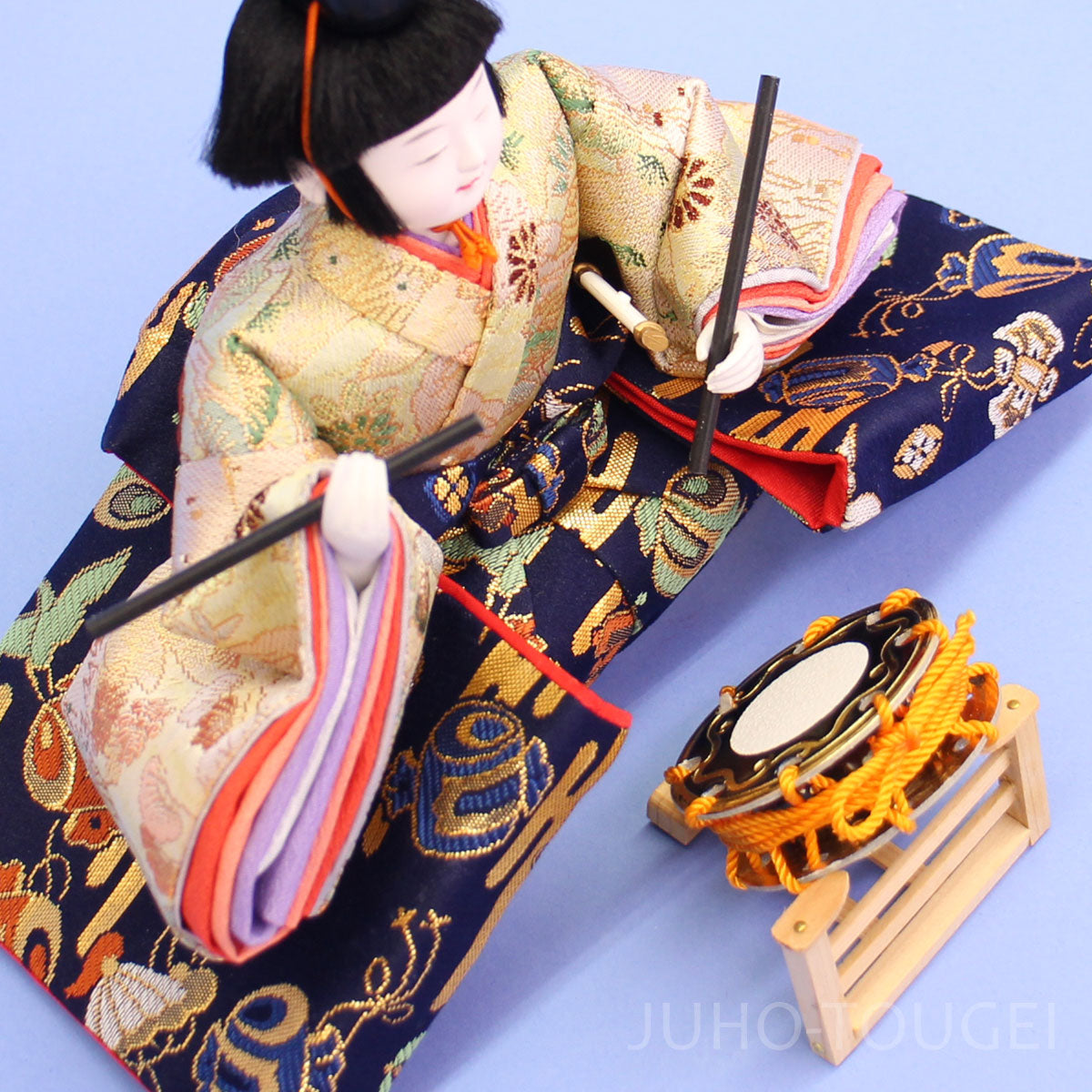 雛人形の持ち物、小道具 五人囃子小道具 ③三五セット – 寿鳳人形の東芸