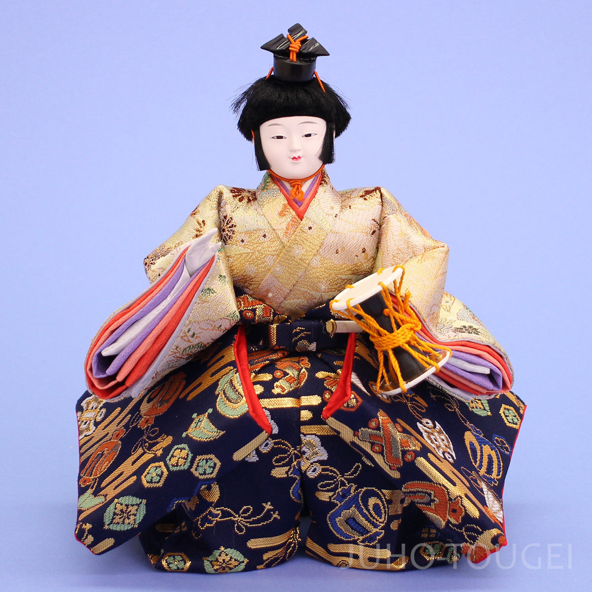 雛人形の持ち物、小道具   五人囃子小道具 ③三五セット