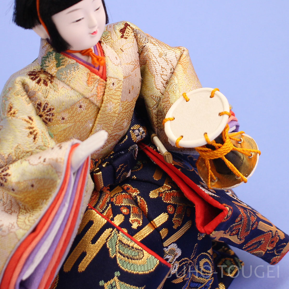 雛人形の持ち物、小道具   五人囃子小道具 ③三五セット