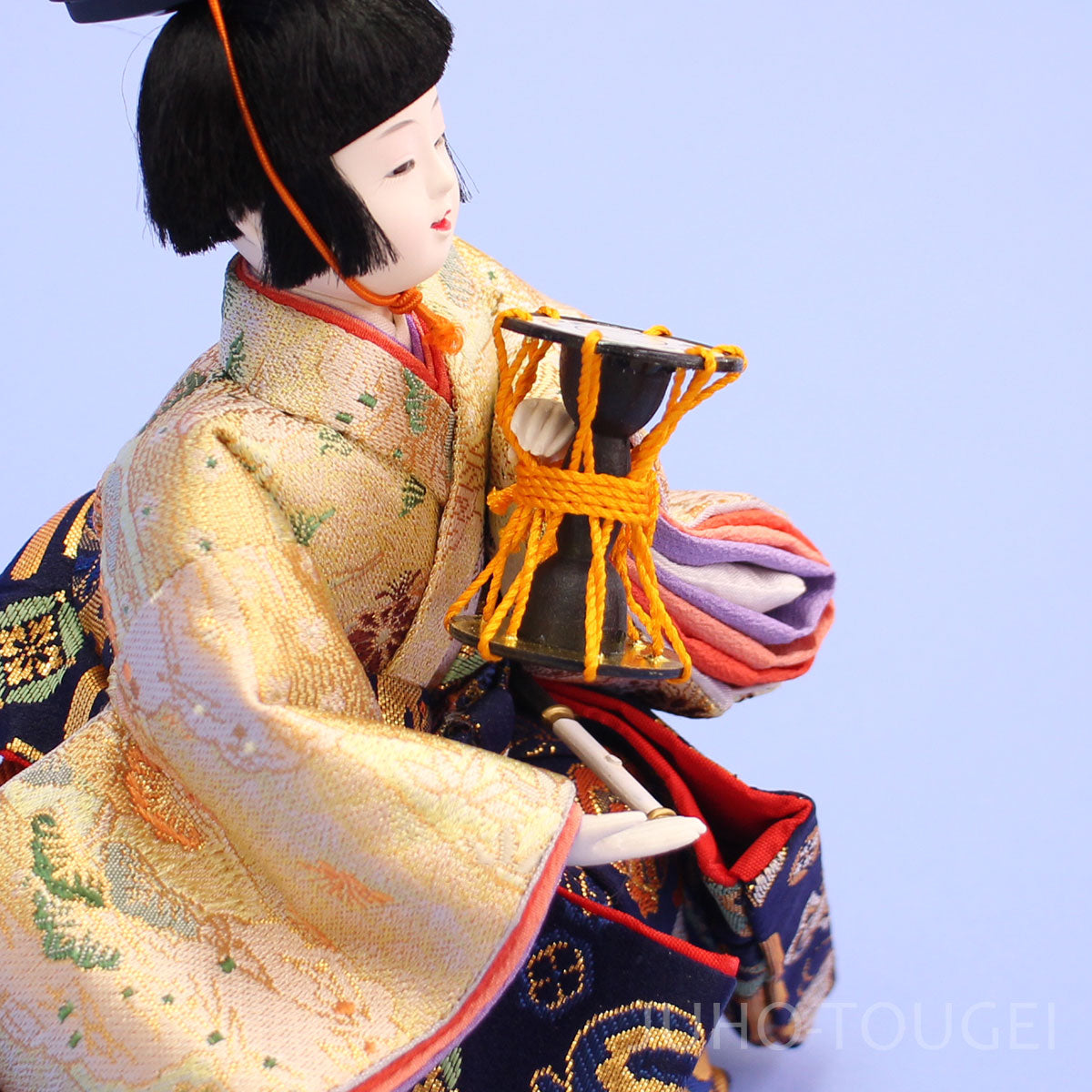 雛人形の持ち物、小道具   五人囃子小道具 ③三五セット