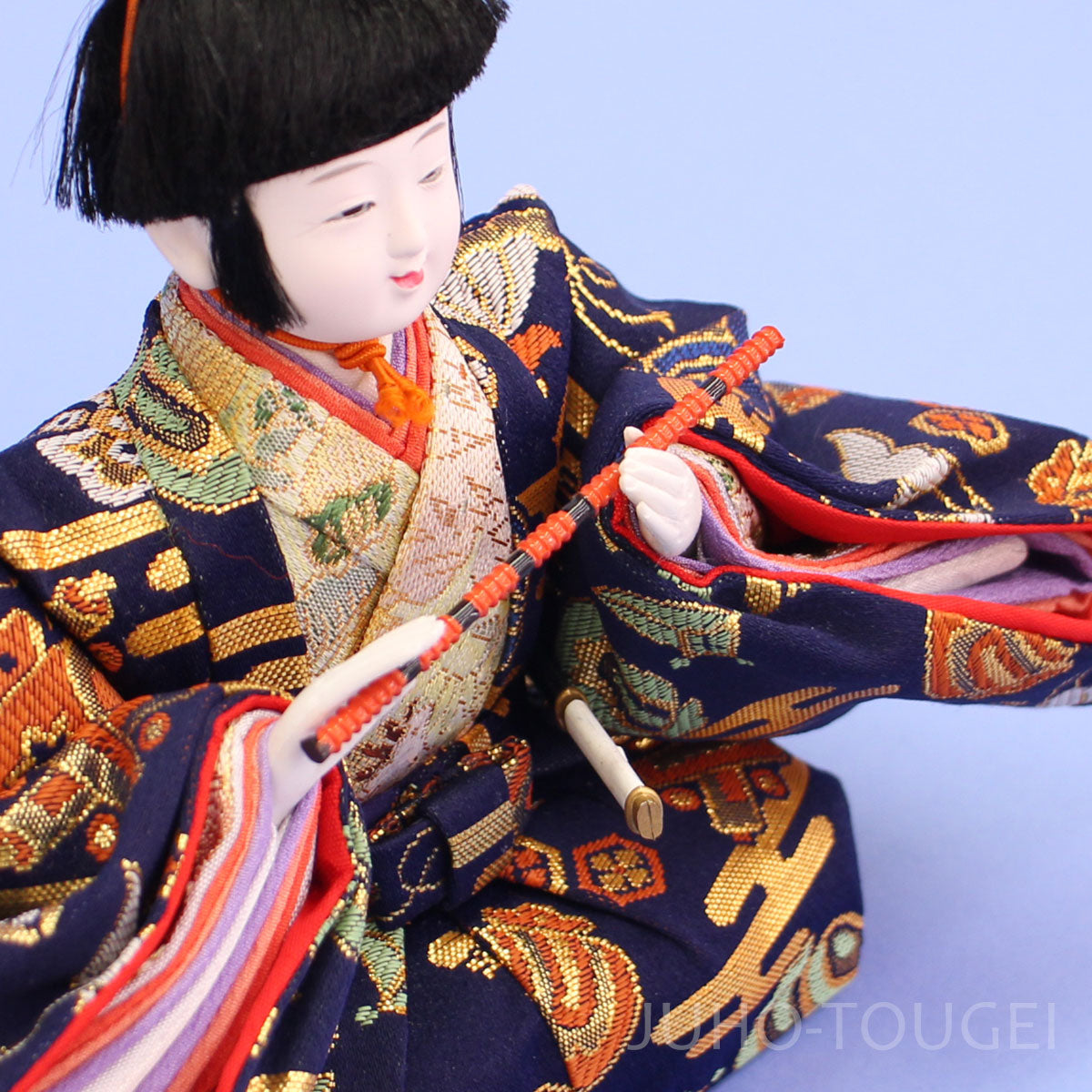 雛人形の持ち物、小道具   五人囃子小道具 ③三五セット