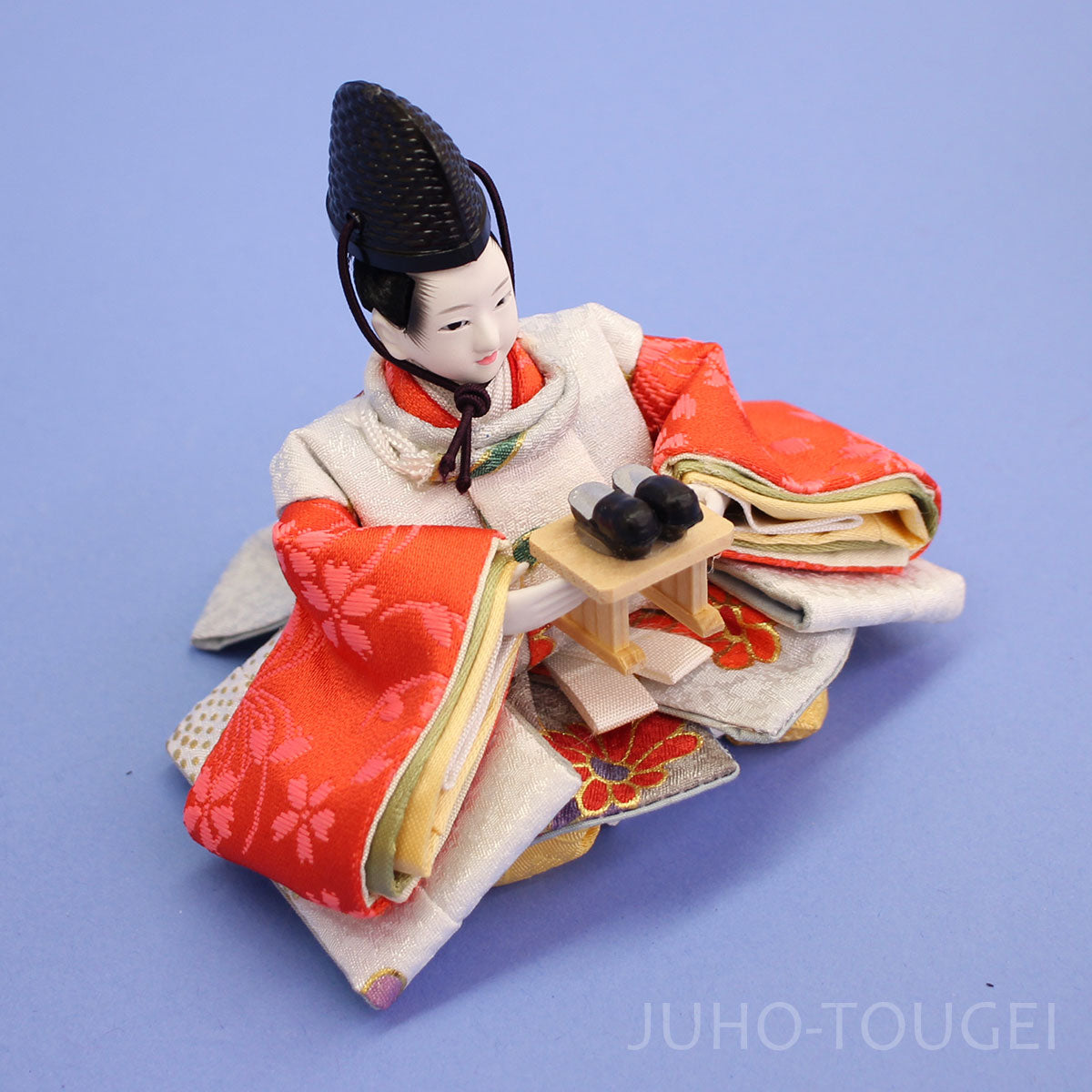 Accessoires et accessoires pour poupées Hina Trois serviteurs 1 ensemble complet d'accessoires en saule