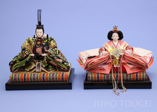 Accessoires pour poupée Hina Largeur 35 cm Numéro 9 Papier japonais Tatami Miryu Support Prince Impérial