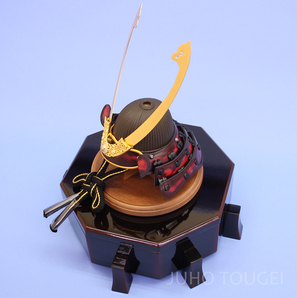 五月人形 単品兜 高さ24cm 鈴甲子雄山 アルマドラ兜単品