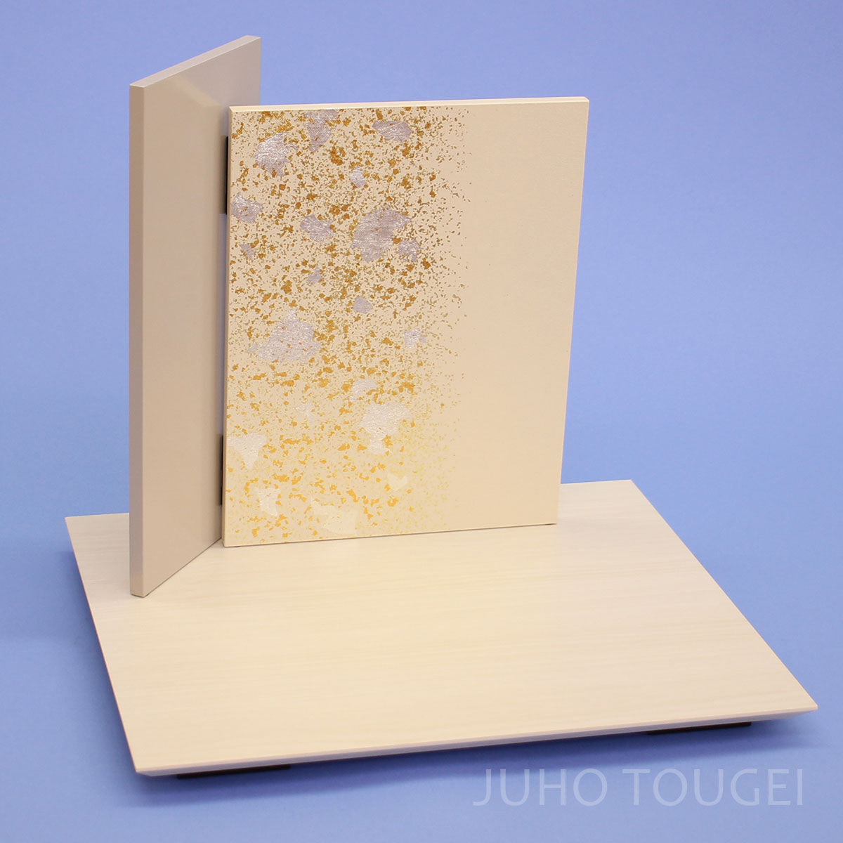 紗張り砂子バニラ_ヒッコリーホワイト　イメージ