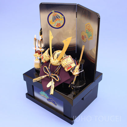 May Doll kabuto Storage Set Width 34cm Compact No.8 Wing Set