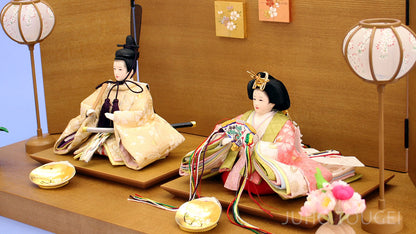 雏人偶平摆宽55厘米 京都 第14代 亲王人偶 凛