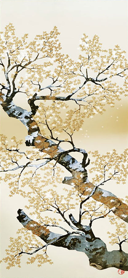 Yokoyama Taikan "Muga (Selflessness)" Mini Hanging Scroll | Masterpiece Art Print