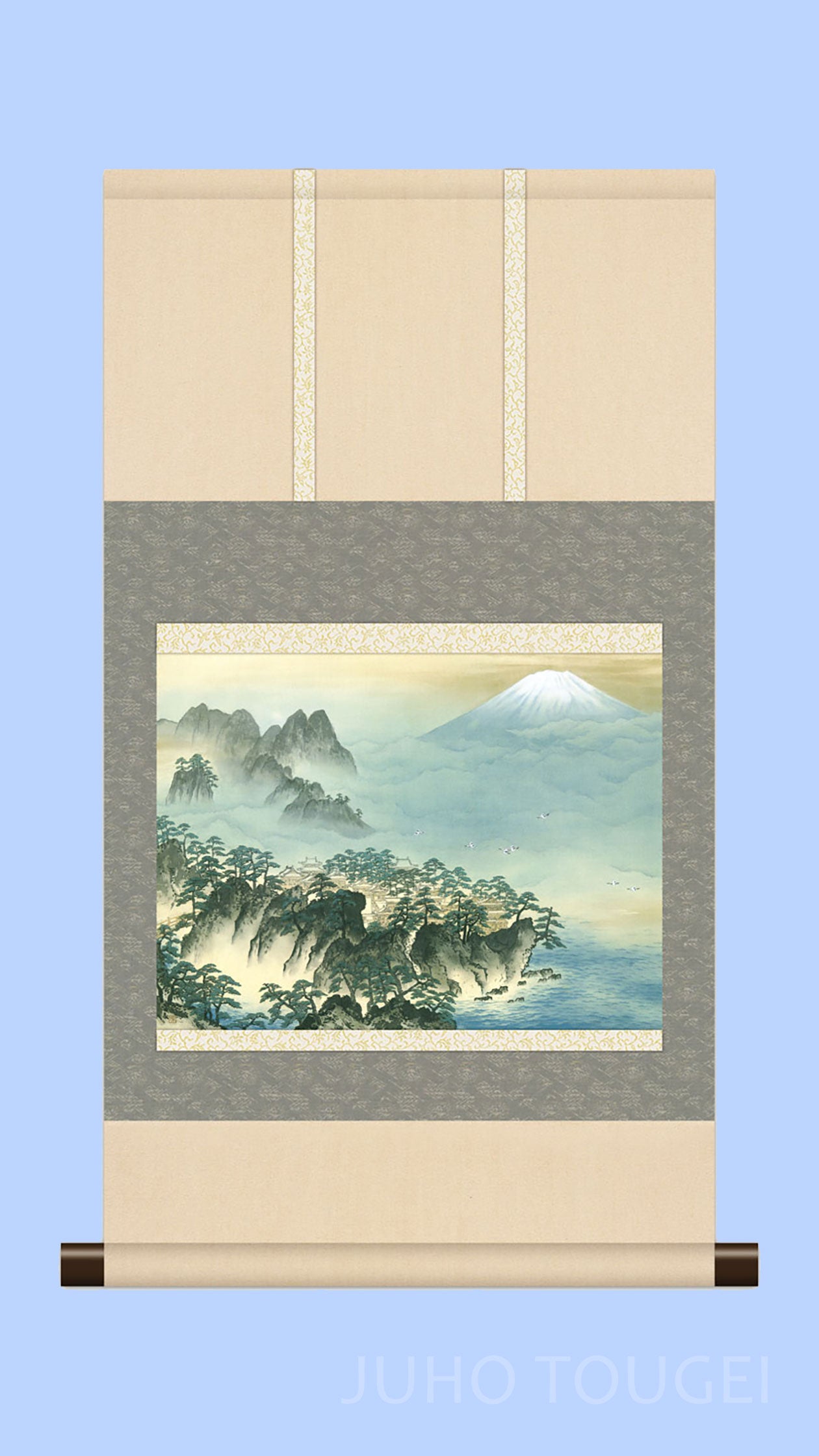 Yokoyama Taikan « Muga (L'Absence de soi) » - Mini Kakemono | Reproduction d'Art
