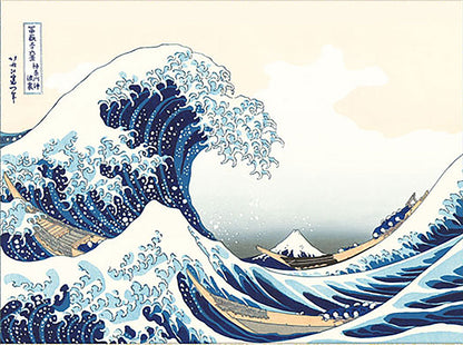 浮世絵　葛飾北斎　神奈川沖浪裏　富岳三十六景