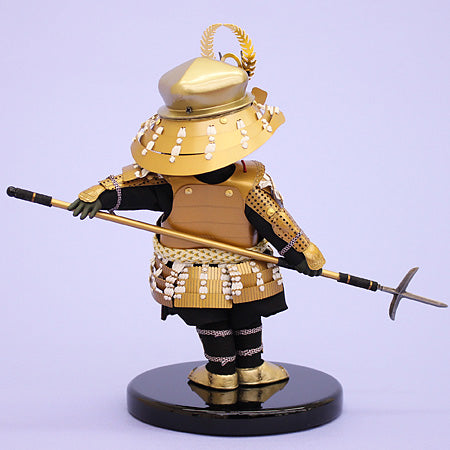 壹三作 もののふ童 徳川家康単品　後ろから