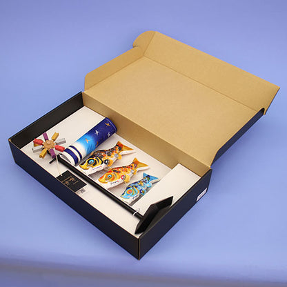 室内用鯉のぼり。卓上鯉のぼり京錦　収納