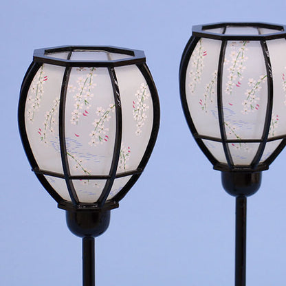 Lanterne poupée Hina (en boise) 33 cm taille moyenne Natsume LED sans fil