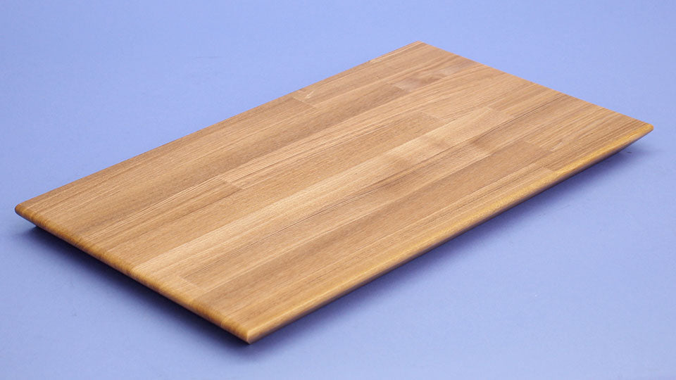 五月人形用平台のみ 幅 45cmタモ積層材皿型台 クリア