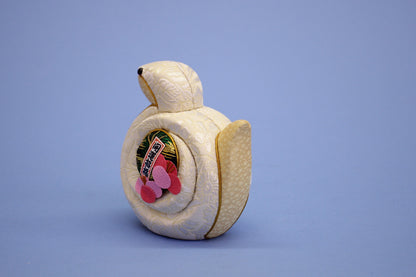 木目込み人形材料キット、完成品　：2025干支巳　まどか＃6