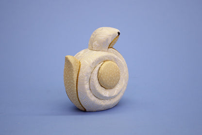 木目込み人形材料キット、完成品　：2025干支巳　まどか＃6