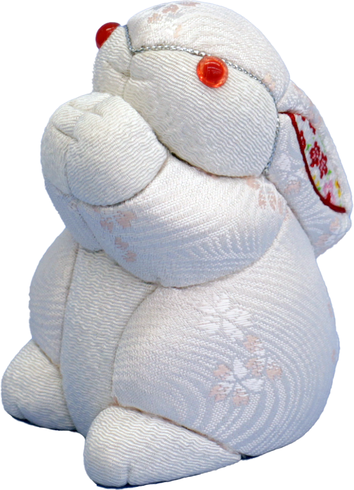 2023木目込み　特価干支 卯(うさぎ) No１６