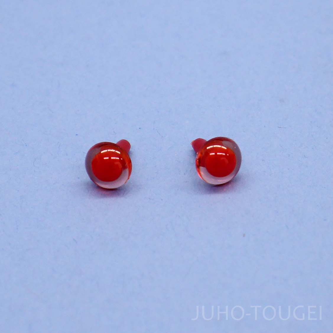 Handicraft Parts ③ Safety Eyes, Set of 10 (red)
