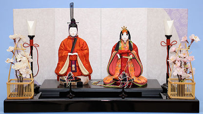 用于雏人偶的樱橘，高度19厘米 桂樱