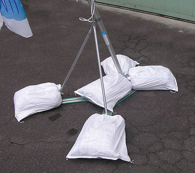 For big Koinobori pole Stand completeset without Koinobori(aluminum)