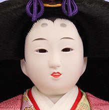 雛人形ケース飾り 五人 舞姫　姫顔