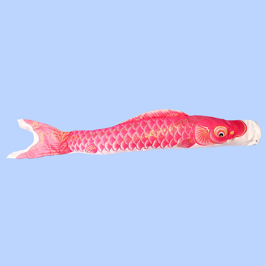 単品鯉のぼり1.0m 撥水ポリエステルジャガード織　飛翔ピンクのみ（特価品）