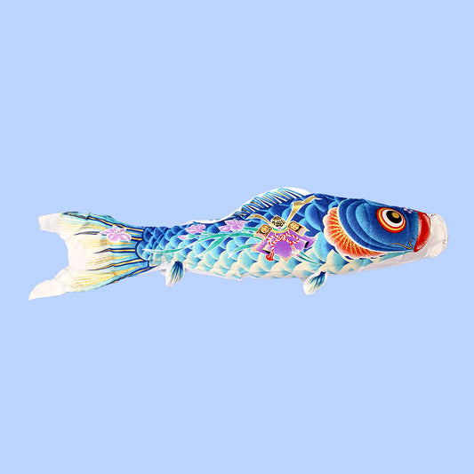 Single carp streamer 1.0m Water-repellent polyester jacquard Ibuki (special price item)