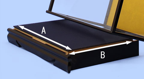 台紙サイズイメージ