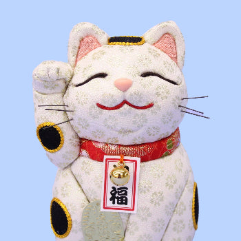 木目込み人形材料 No222 招福猫 – 寿鳳人形の東芸