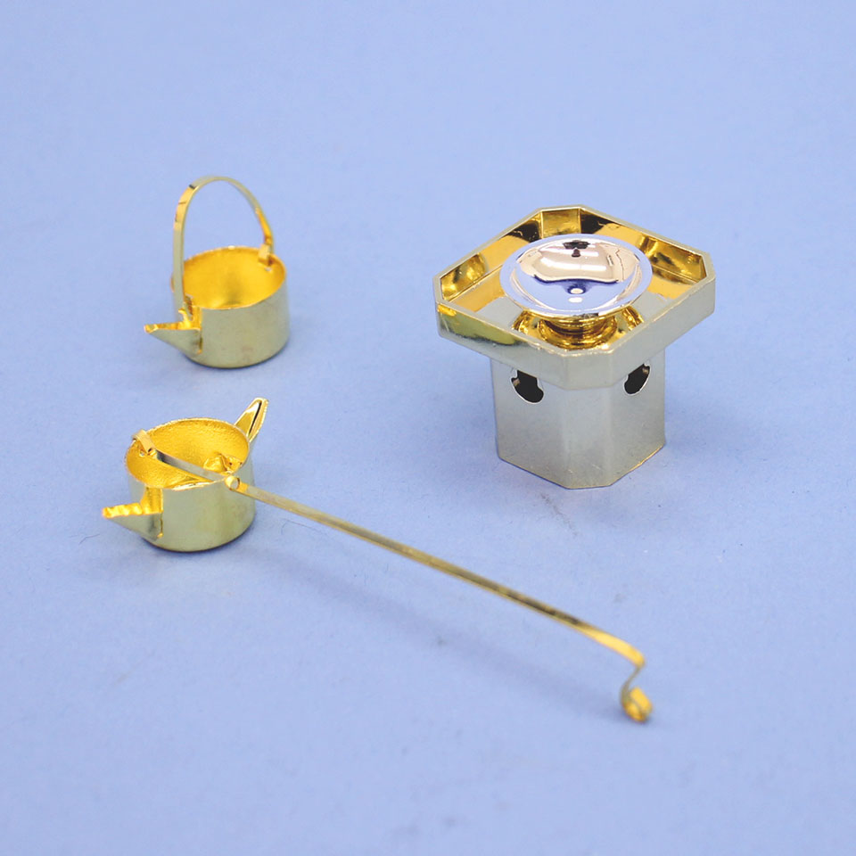 雛人形の持ち物、小道具　三人官女 ②芥子小道具セット