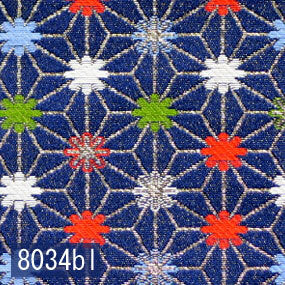 人形専門店の和布、金襴をはぎれで販売 8034bl  小幅×65㎝　特価品