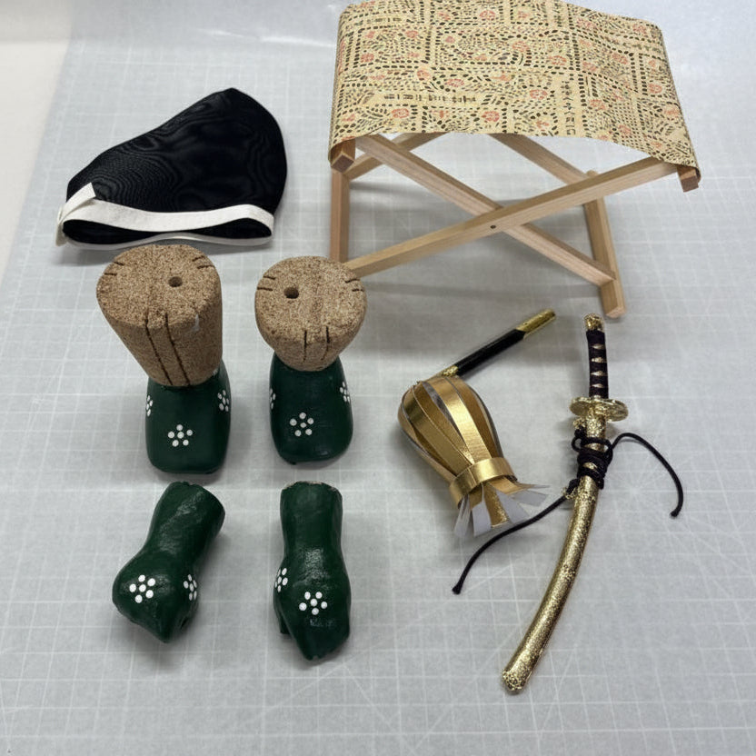 Kimekomi Doll Material Set No.734 – “Child Warrior”