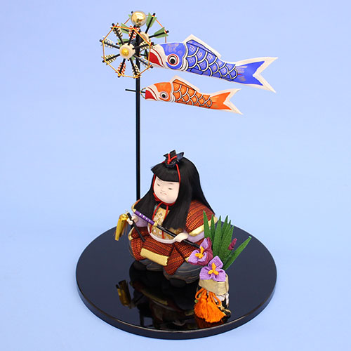 木目込人形✥兜＆鯉のぼりセット✥こどもの日 木目込み五月人形 武者童 鯉のぼり飾り キット – 寿鳳人形の東芸