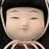 木目込み雛人形 No161 七号立雛　殿顔