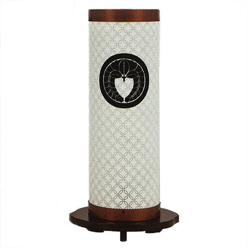 时尚盆踊节灯笼 室内灯笼 小图案 彩绘舞 柚木色（七宝） 高度 42厘米