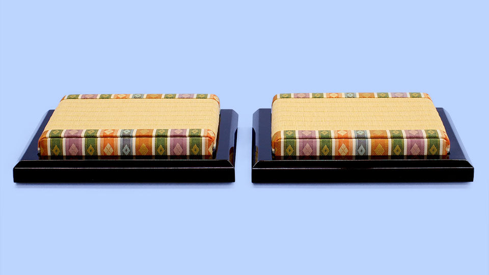 ひな人形 付属品道具 幅21㎝ 芥子 和紙美龍畳親王台