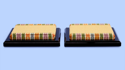 ひな人形 付属品道具 幅21㎝ 芥子 和紙美龍畳親王台