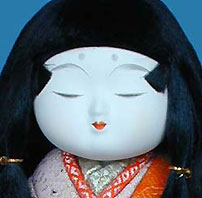 木目込人偶制作材料编号143，144 Yu-gao 女孩