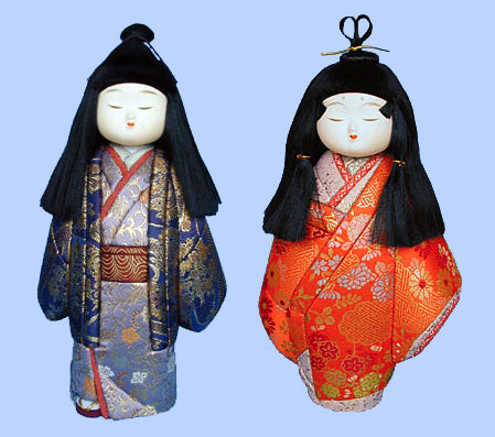 木目込み人形 No143、144 夕顔　女の子