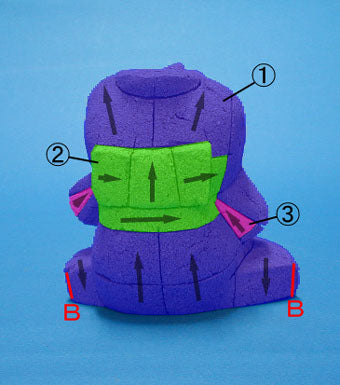 木目込み人形材料 No754 想い