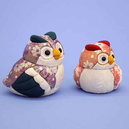 Kimekomi doll material No.801 Meoto Fukuro