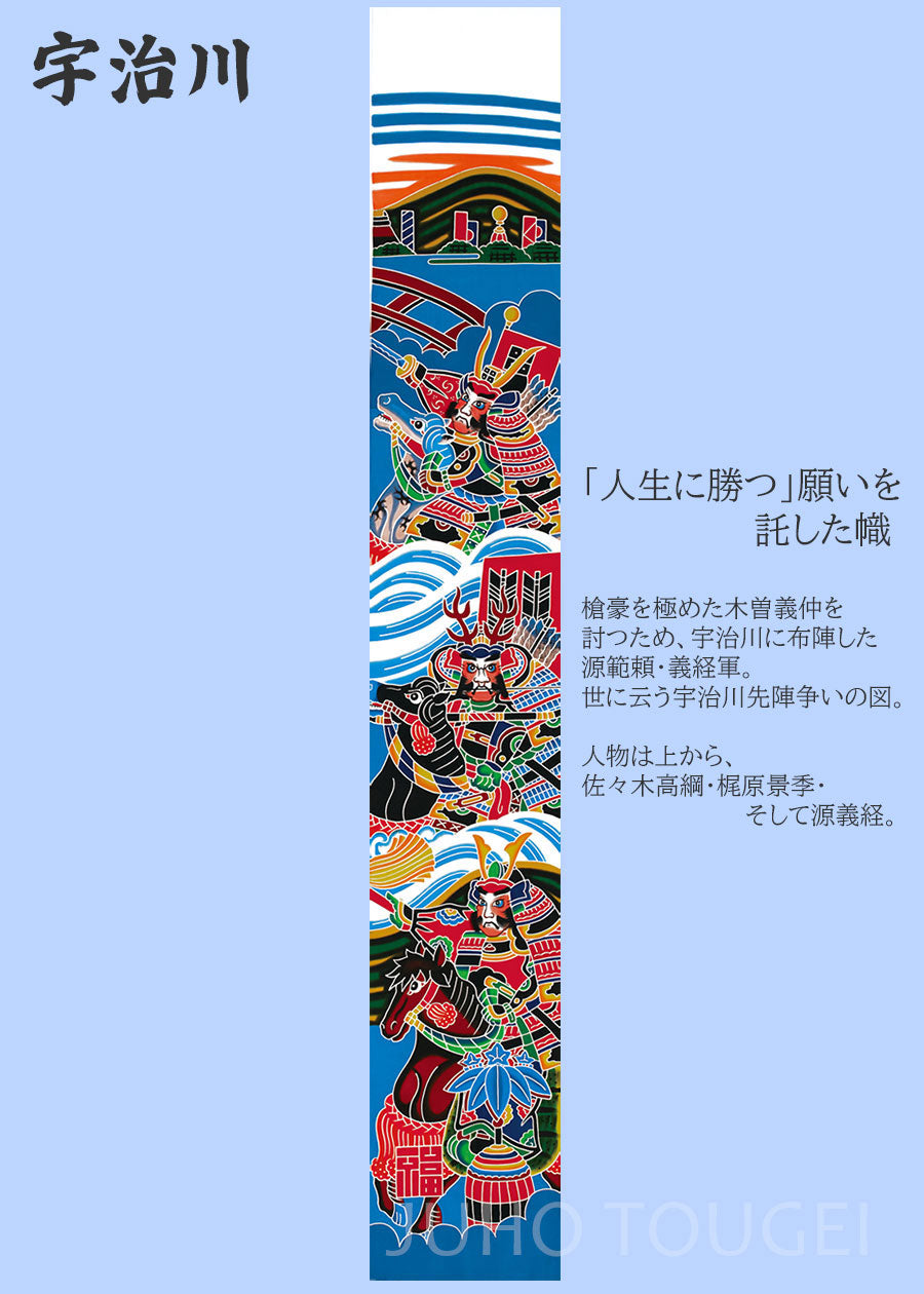 武者のぼり　宇治川　イメージ