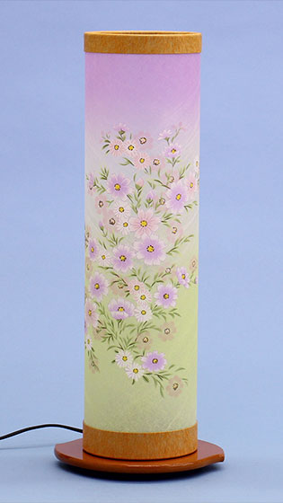 おしゃれな盆提灯 インテリア燈明 夢想花2号(菊)高さ47cm
