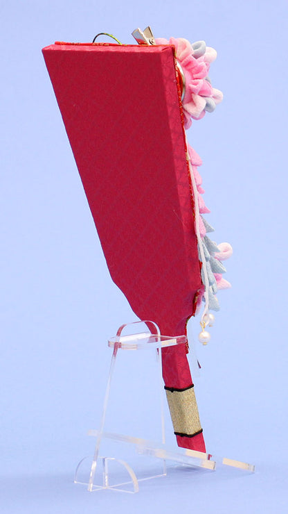 JUHO-TOUGEI 髪飾り羽子板 ポップ　アクリルスタンド付き横から