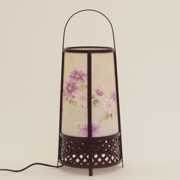 インテリア盆提灯 竹蘭6号(鉄仙)　高さ47cm　動画