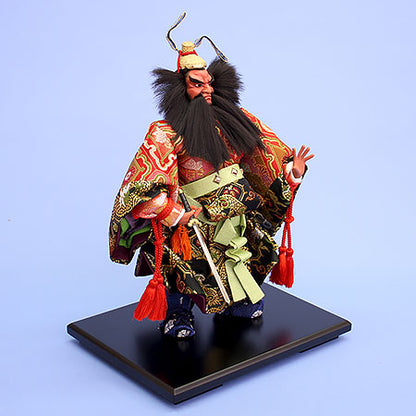 三五鍾馗出し飾り　横から